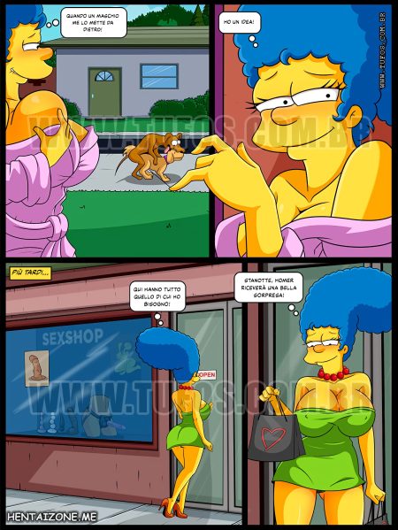 I Simpson Porno - La cagnolina Marge (3/13)